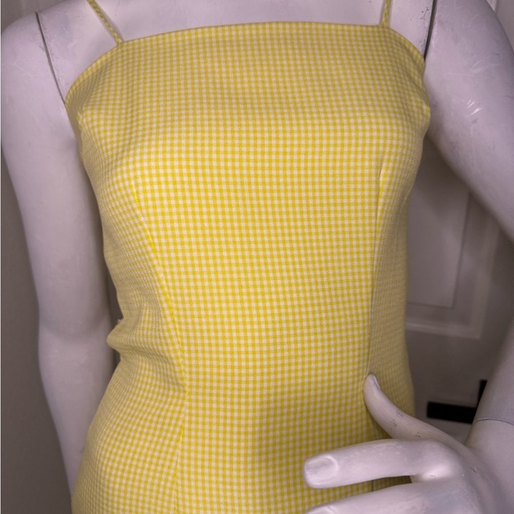 Yellow Bow-Back Dress - Picture 4 of 13